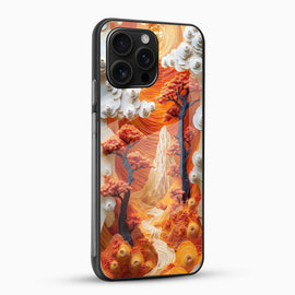 Sunset Canyon Artistic Glass Mobile Cover