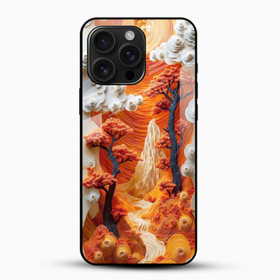 Sunset Canyon Artistic Glass Mobile Cover