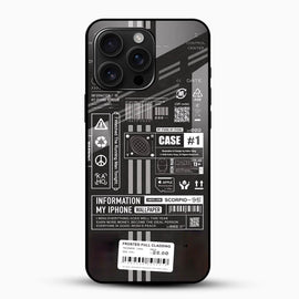 Cyber Barcode Glass Mobile Case