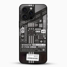 Cyber Barcode Glass Mobile Case