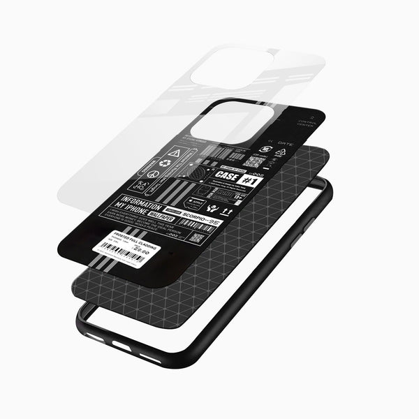 Cyber Barcode Glass Mobile Case - Cover Stall