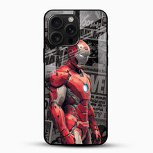 Ironman Superhero Glass Case – Premium Marvel Design