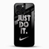 Just Do It Glass Case - Cover Stall