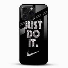 Just Do It Glass Case