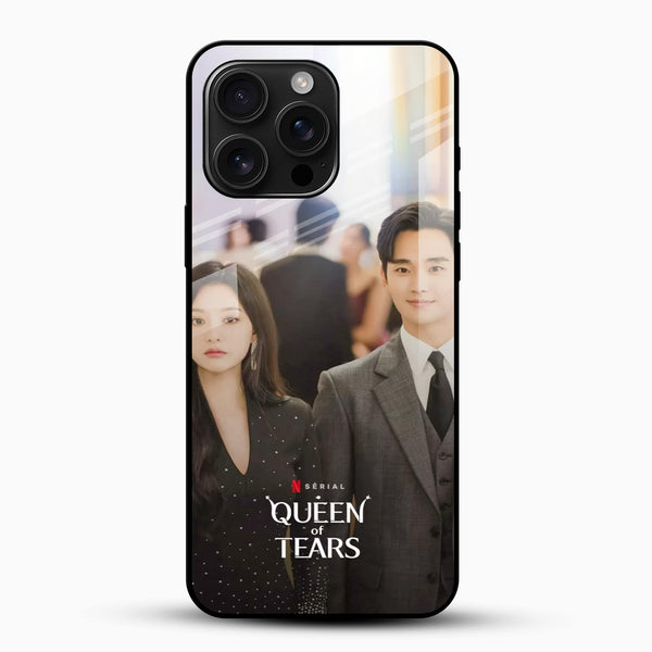 K - Drama Queen of Tears Glass Phone Case - Cover Stall