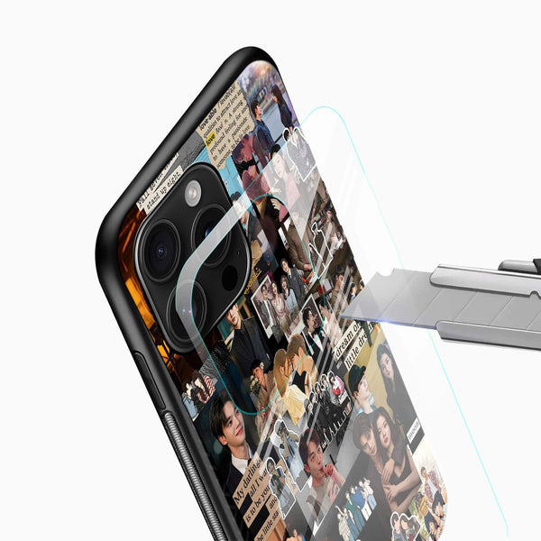 Korean Dramas Collage Glass Case - Cover Stall