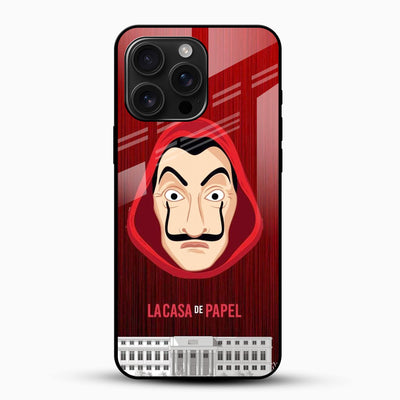 LaCasa De Papel Glass Mobile Cover - Money Heist
