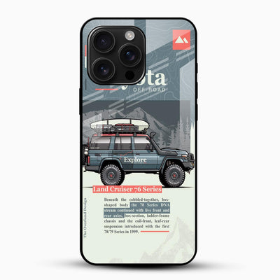 Land Cruiser Glass Case
