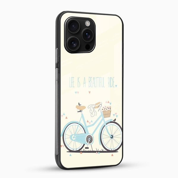 Life Is A Beautiful Life Glass Case - Cover Stall