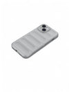 Light Grey Shockproof Mobile Case – Rugged & Slim Design (ArmorPad) - Cover Stall