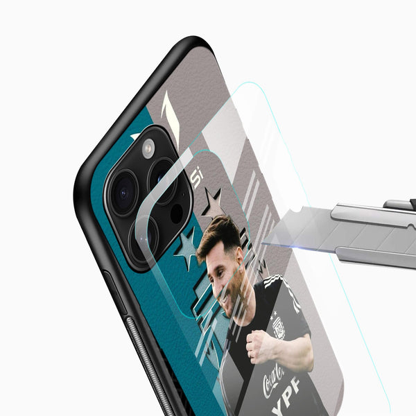 Lionel Messi Glass Case - Cover Stall