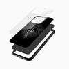 Mahadev Trishul Glass Mobile Case – Shiva Mandala Design - Cover Stall