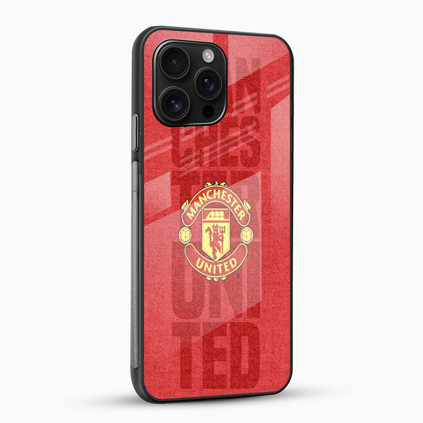 Manchester United Glass Case - Cover Stall