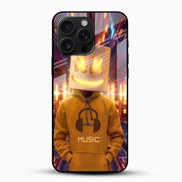 Marshmello DJ Music Glass Phone Case - Cover Stall