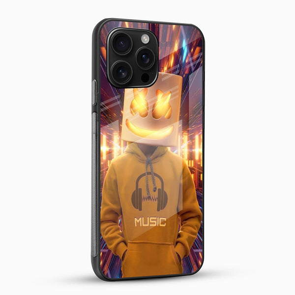 Marshmello DJ Music Glass Phone Case - Cover Stall