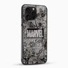 Marvel Logo Glass Phone Case - Cover Stall