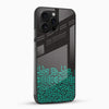 Neo Maze Printed Glass Mobile Cover – Geometric Case - Cover Stall