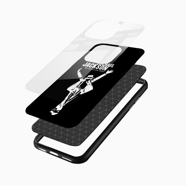 Michael Jackson King of Pop Glass Mobile Cover - Cover Stall