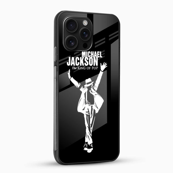 Michael Jackson King of Pop Glass Mobile Cover - Cover Stall