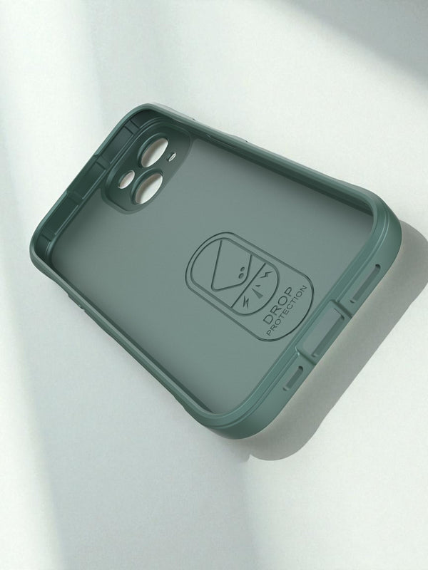 Military Green Shockproof Mobile Case – Rugged & Slim Design (ArmorPad) - Cover Stall