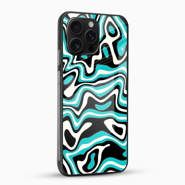 Minimal Abstract Glass Case - Cover Stall