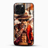Monkey D. Luffy Warrior Glass Mobile Case – One Piece Anime Power Design - Cover Stall