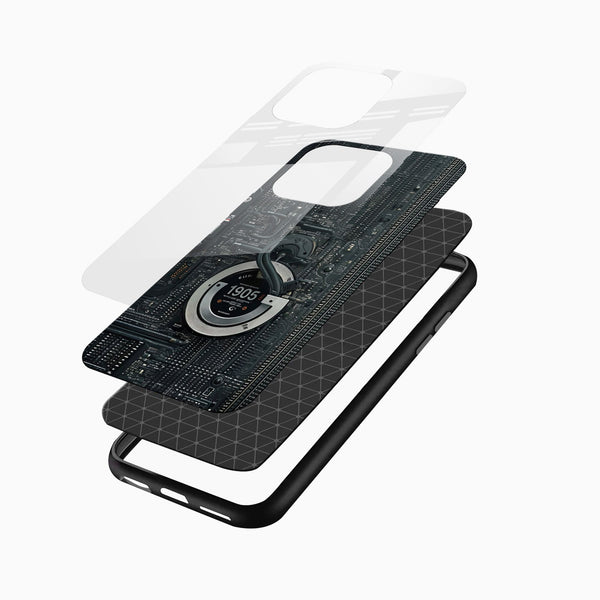 Futuristic Circuit - Core Glass Phone Case - Cover Stall