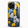 MultiColor Pebbles Glass Case - Cover Stall