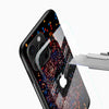 Music Lighting Printed Glass Mobile Cover - Cover Stall