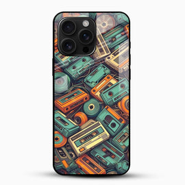 Music Styles Glass Case
