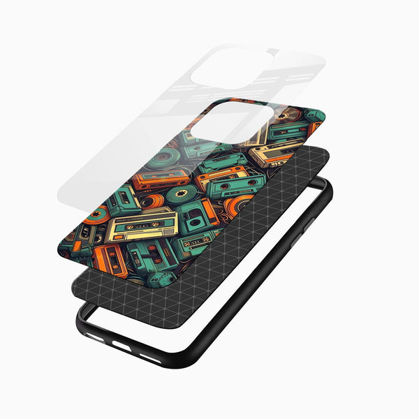Music Styles Glass Case - Cover Stall