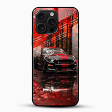Mustang Sports Car Glass Phone Case