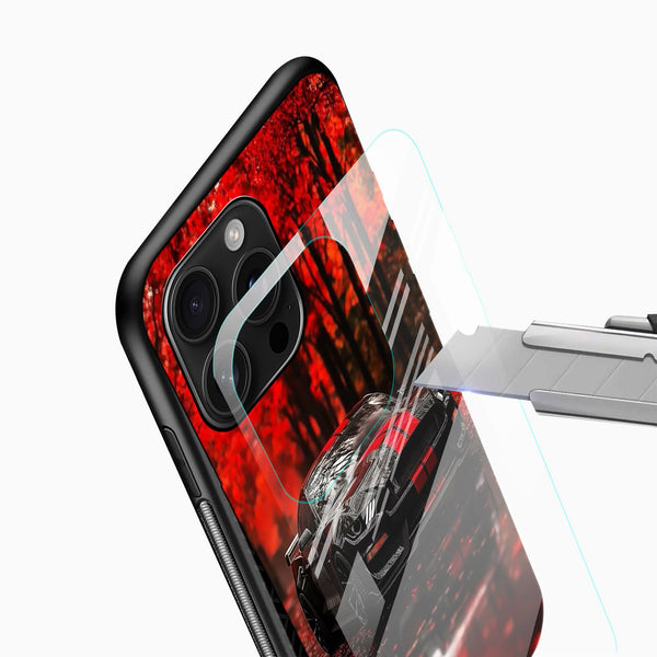 Mustang Sports Car Glass Phone Case - Cover Stall