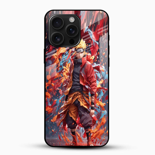 Naruto Anime Glass Case - Cover Stall