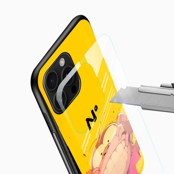 Naughty Monkey Glass Mobile Cover - Cover Stall