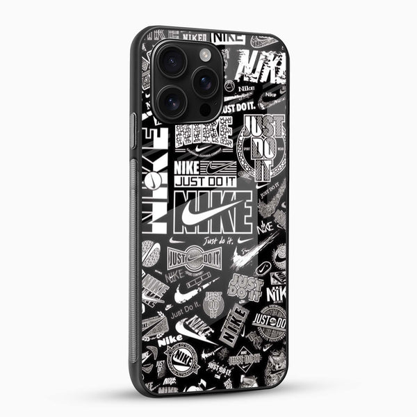 Nike Just Do it Glass Phone Case - Cover Stall