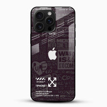 Off Arrow Glass Case