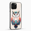 Owl Aesthetic Glass Phone Case - Cover Stall