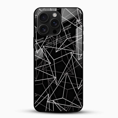 Polygon Pattern Glass Case