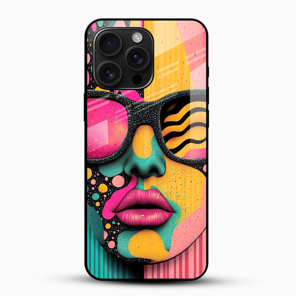 Pop Art Glass Case - Cover Stall