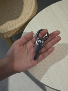 Tata Metal Car Keychain with Leather Strap – Premium & Durable Key Holder