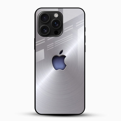 Premium Metal Look Glass Case