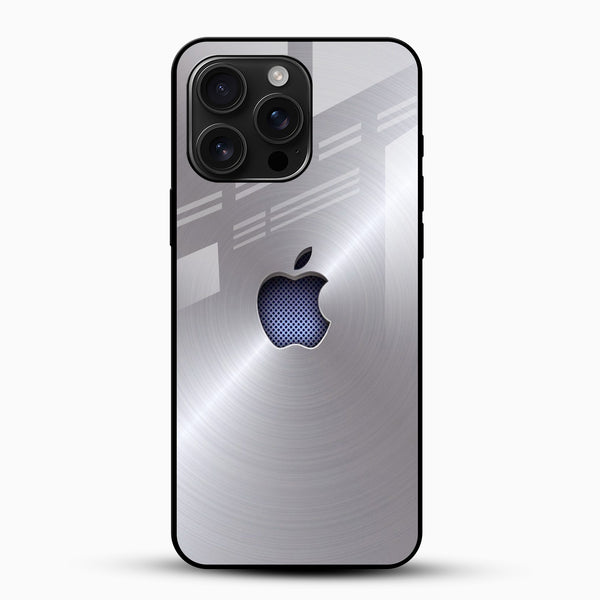 Premium Metal Look Glass Case - Cover Stall