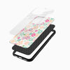 Pastel Floral Glass Mobile Case – Soft Aesthetic Flower Design - Cover Stall