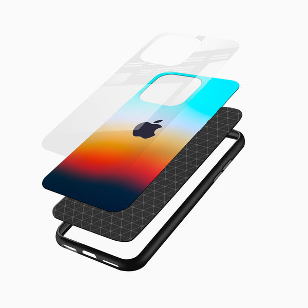 Rainbow Design Glass Case - Cover Stall