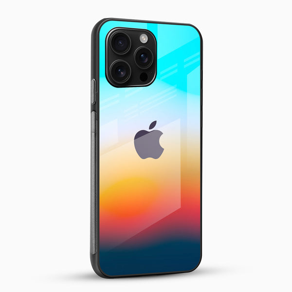 Rainbow Design Glass Case - Cover Stall