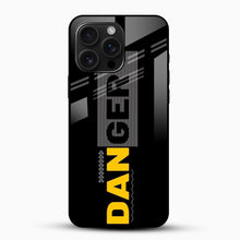 Danger Mobile Glass Cover