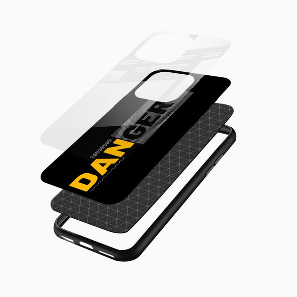Danger Mobile Glass Cover - Cover Stall