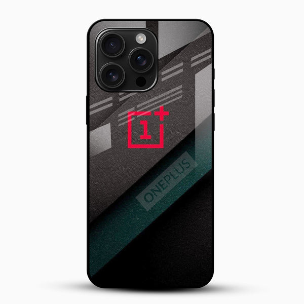 Refined Oneplus Logo Glass Case - Cover Stall