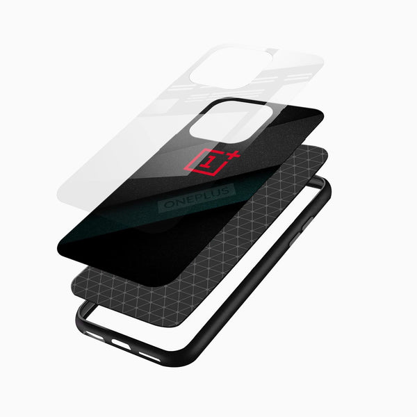 Refined Oneplus Logo Glass Case - Cover Stall